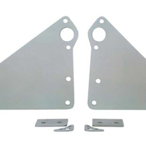 ALLOY FRONT ENGINE PLATES BBC CHEV 2 X PIECE
