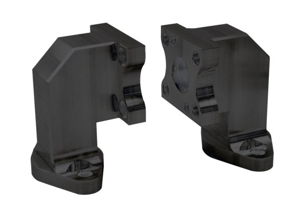 WP MOUNTING KIT BBC - BLACK SUITS PROFLO EXTREME W/PUMP