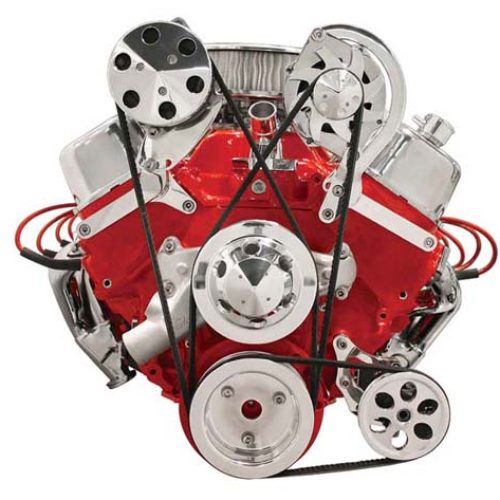 BBC TOP MOUNT ALT BRACKET     V-GROOVE SHORT PUMP