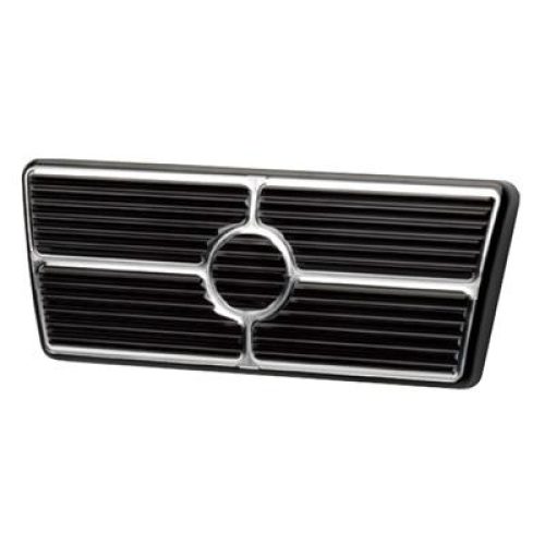 BILLET POWER BRAKE PAD BLK UNIVERSAL MOUNT