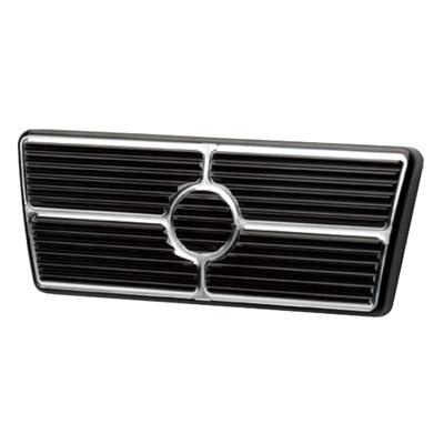 BILLET POWER BRAKE PAD BLK UNIVERSAL MOUNT