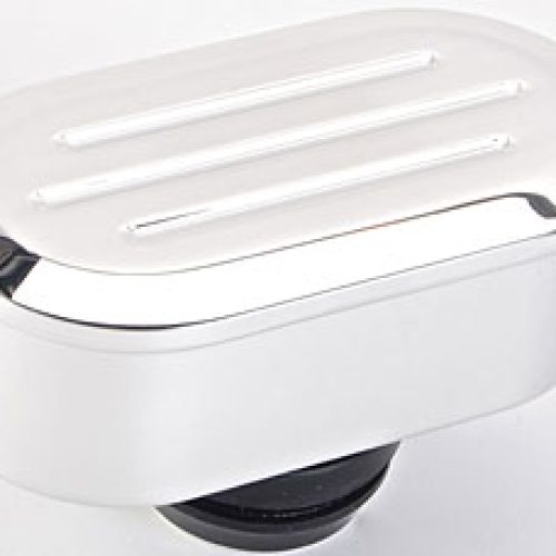 BILLET BREATHER OVAL MILLED   1-1/4 HOLE