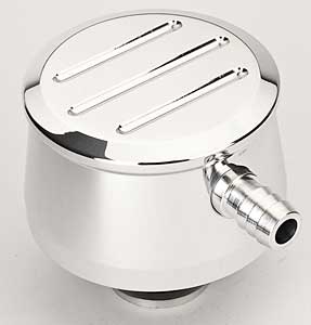 BILLET BREATHER MILLED PCV TUB1-1/4 HOLE