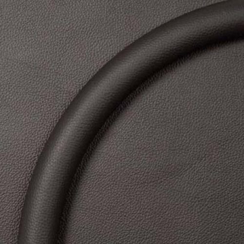 STEERING WHEEL 14 WRAPS BLACK BLACK