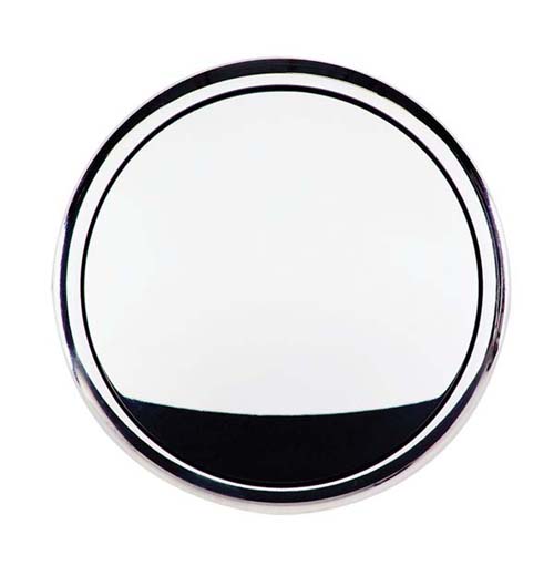 BILLET HORN BUTTON PLAIN SUIT 9 HOLE WHEELS, SMALL DIA