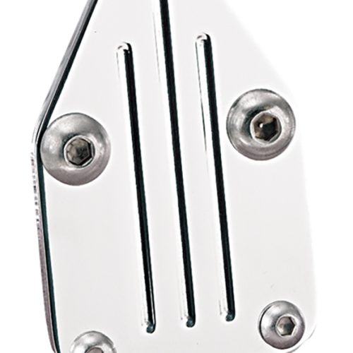 SB/C BILLET FUEL PUMP BLOCKOFFMILLED ALUMINIUM POLISHED