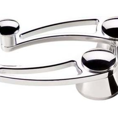 BILLET WINDOW HANDLES GM/FORD 49UP 1/2 ROUND SPLINE *PR**