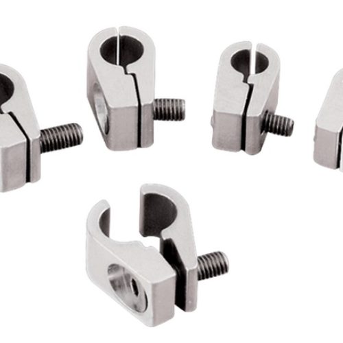 BILLET LINE CLAMPS 3/16 4PACK
