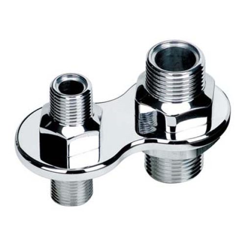 BILLET BULKHEADS A/C 2 PORT   -10 / -6  SCREW ON