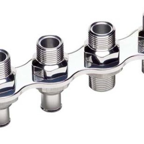 BILLET BULKHEADS HEATER INLINEPUSH-ON HOSES/AC SCREW ON