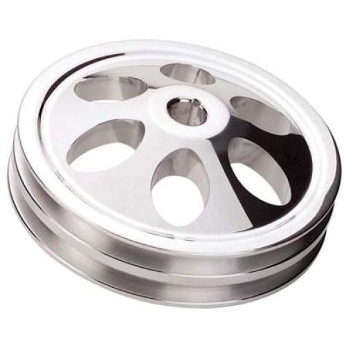 P/STEER PULLEY V BELT 2 GROOVESAGINAW PUMP KEYWAY