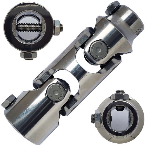 BORGESON DOUBLE UNI POL S/S   3/4DD X 1 DD  POLISHED