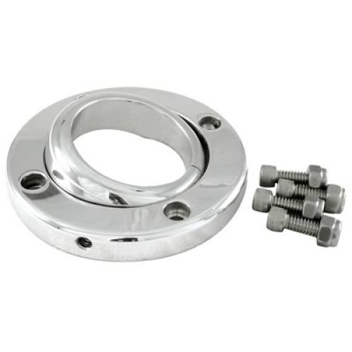BORG SWIVEL FLOOR MOUNT 1-3/4 POLISHED SOLID SWIVEL