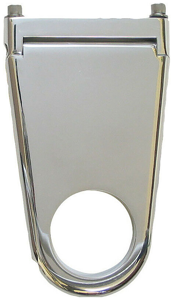 BILLET ALUM SOLID COLUMN DROP 2" DIA X 2" POLISHED -SWIVEL-