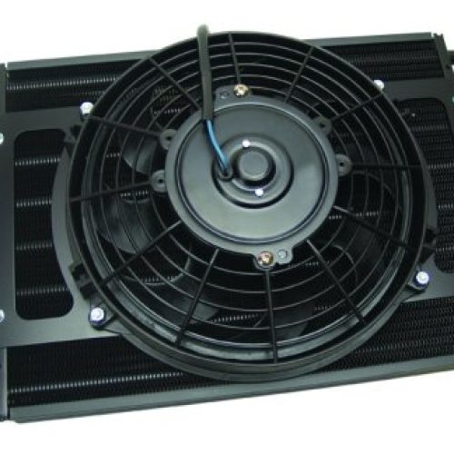 DYNO-COOL TRANS COOLER & FAN  17.5″ x 10.25″ x 3.75″, -6AN