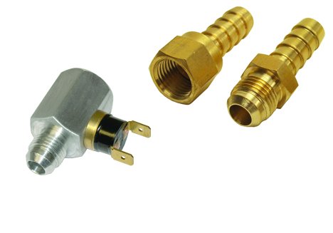 INLINE THERMO FAN SWITCH -6AN 82°C ON - 74°C OFF