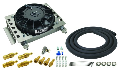 REMOTE TRANS COOLER & FAN KIT -6AN, 12.75" x 9.375" x 4.312"