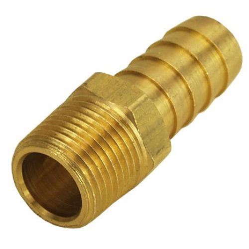 ALUMINIUM ADAPTER FITTING 3/8″ NPT TO 1/2″ BARB (EACH)