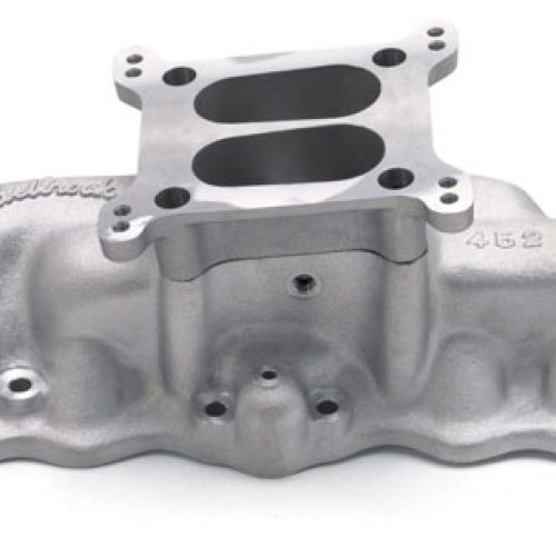 4 BARREL FLATHEAD MANIFOLD    1949-53 FORD SQUARE BORE