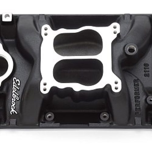PERFORMER MANIFOLD SBC VORTEC BLACK COATED CHEVROLET INTAKE