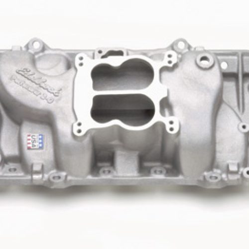 PERFORMER 2-O MANIFOLD  BBC   OVAL PORT CHEVROLET INTAKE