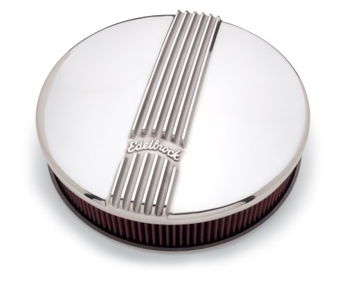 CLASSIC SERIES AIR CLEANER ROUND POLISHED SGL 4BBL