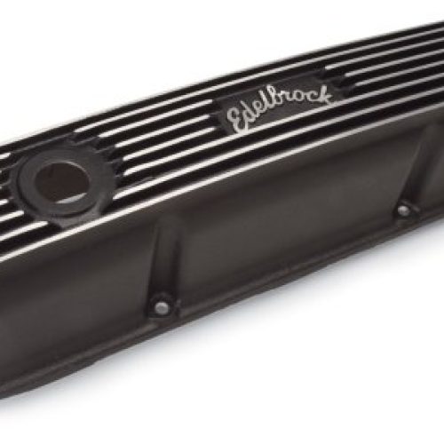 CLASSIC SERIES VALVE COVERS FE FORD BLACK W/FILLER HOLE