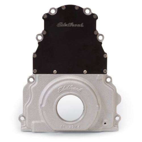 2-PIECE TIMING COVER CHEV LS1 FITS SINGLE ROW CHAIN ONLY