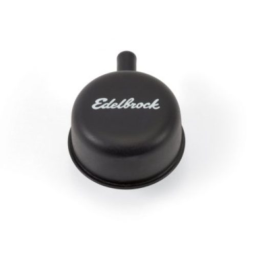 SIGNATURE SERIES BREATHER CAP WITH 90DEG NIPPLE BLACK POWD