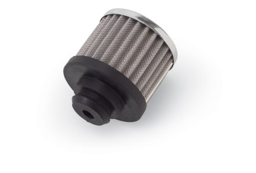 CLEANABLE VALVE COVER BREATHER, PUSH-IN, W/LOGO, (K&N STYLE)