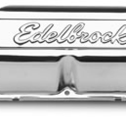 LOW CHROME VALVE COVERS AMC   JEEP 290-401 67-91 NO BAFFLE