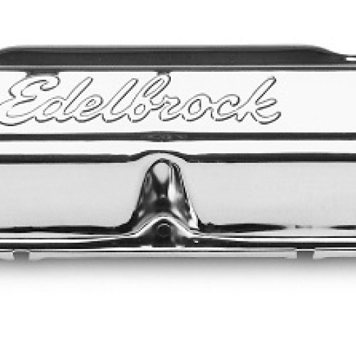 CHROME VALVE COVERS, 318-360 W/LOGO, CHRYSLER