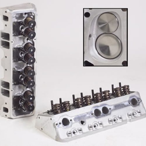 PERF.RPM CYLINDER HEAD,ASSEM. SB CHEV STRAIGHT PLUG 195CC