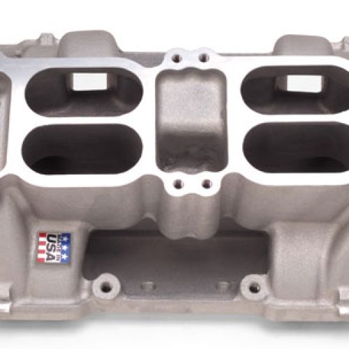 RPM AIR GAP DUAL QUAD SBC CHEVROLET INTAKE MANIFOLD