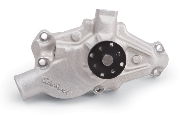 1971 - 82 CORVETTE SATIN SHORTWATER PUMP STD ROTATION SBC