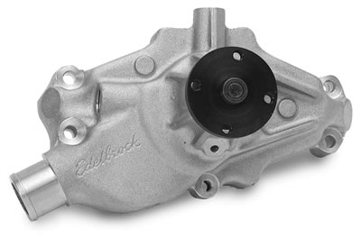 1984 - 91 CORVETTE SATIN SHORTWATER PUMP REVERSE ROTATION