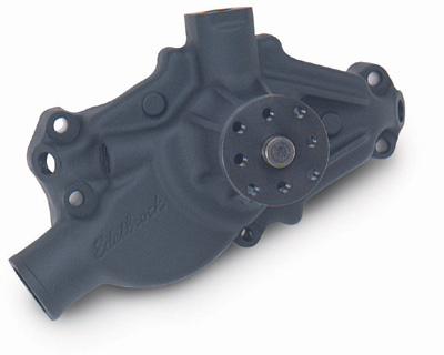 SB CHEV VICTOR SERIES WATER PUMP CIRCLE TRACK BLACK -8