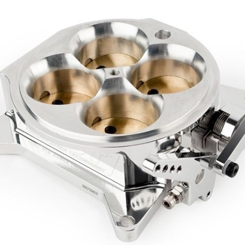 BILLET 4 BARREL 4150 THROTTLE BODY. FLOWS 1375CFM “POLISHED”