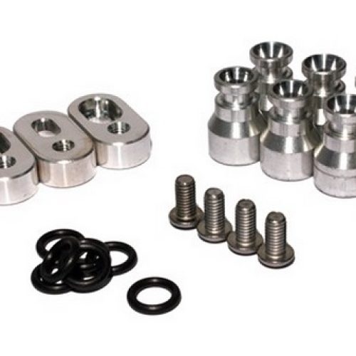 LSX FUEL RAIL CONVERSION KIT FOR LS2 OEM RAILS & INJECTORS