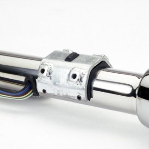 FLAMING RIVER COLUMN MOUNT    STRAMP CLAMP PLAIN STEEL