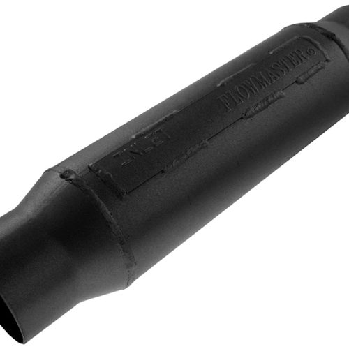 OUTLAW RACE MUFFLER 3″ IN/OUT 11″ CASE LENGTH ROUND MUFFLER