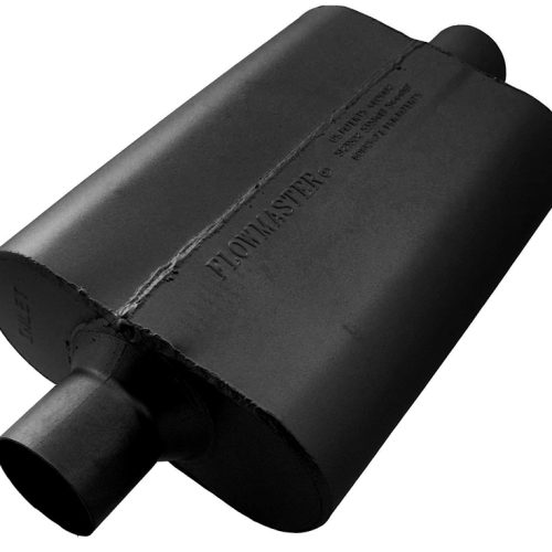 40 SERIES DELTA FLOW MUFFLER  2.50″ CENTRE IN / CENTRE OUT