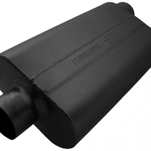 50 SERIES DELTA FLOW MUFFLER  3.00″ CENTRE IN / OFFSET OUT