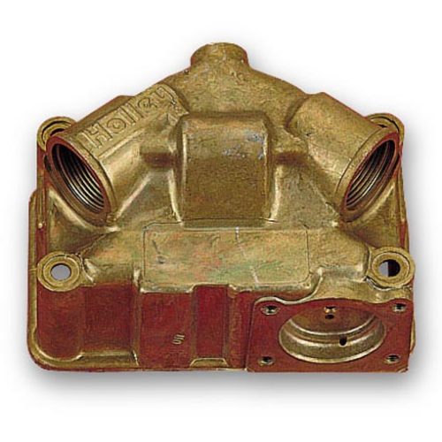 HOLLEY PRIMARY FUEL BOWL SUIT CENTRE HUNG WITH DUAL INLETS