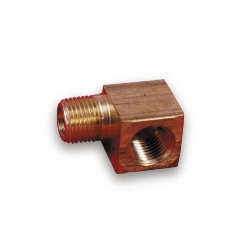 1/8 NPT 90 DEG FUEL PRESSURE  GAUGE FITTING.
