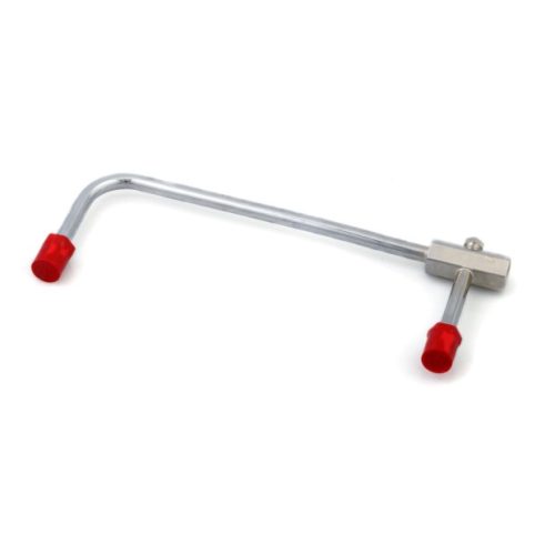 HOLLEY CHROME FUEL LINE        SINGLE METERING BLOCK