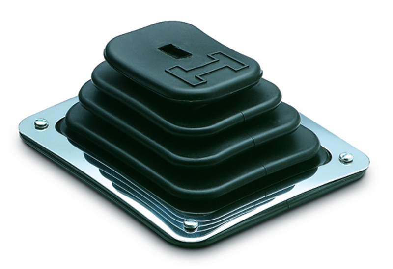 SHIFTER BOOT & PLATE 5-1/4 x 6-1/2