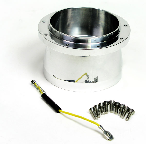 IDIDIT 9 BOLT ADAPTOR NO HORN BRUSHED FINISH EA