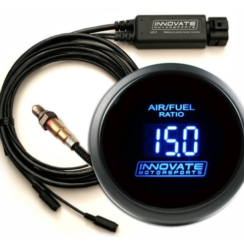DB-BLUE AIR FUEL GAUGE KIT.   BLUE LEDs, LC-2 & O2 SENSOR
