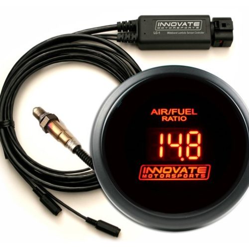 DB-RED AIR FUEL GAUGE KIT.    RED LEDs, LC-2 & O2 SENSOR